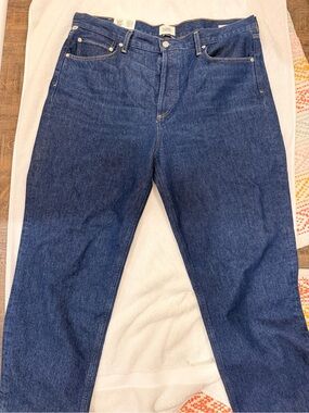 NWT Citizens Of Humanity Devi Low Slung Baggy Taper Size 33